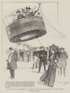 Fresh Air for Londoners, an Ascent in the Captive Balloon at Earl